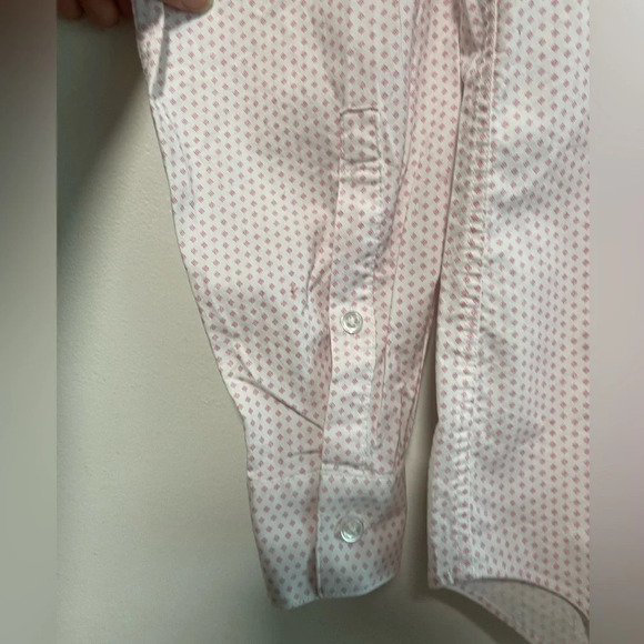 COPY - Calvin Klein Slim Fit Pink Printed Button-Down Shirt - Medium - Picture 5 of 9